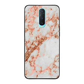 Ốp Lưng in cho Oppo R17 Pro Mẫu NỀN ĐÁ HOA 3 - Hàng Chính Hãng