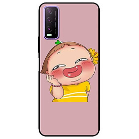 Ốp lưng dành cho Vivo Y20 - Y20s - Y12s mẫu Quỳnh Áo Vàng