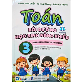 Sách - Toán bồi dưỡng học sinh năng khiếu lớp 3 - Dành cho học sinh yêu thích toán