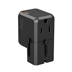 Củ sạc Choetech PD6043 du lịch đa năng 20w - hàng chính hãng