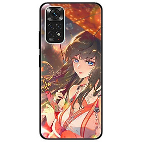 Ốp lưng dành cho Xiaomi Redmi Note 11 4G - Thiếu Nữ Mắt Xanh