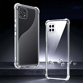 Ốp lưng cho Samsung A10, A10s, A11, A12, A13 4G, A20s, A21s, A22 4G, A22 5G, A52, A52s, A72 4G dẻo trong chống sốc cao cấp - Hàng chính hãng.