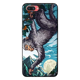 Ốp in cho Oppo A3s Khỉ Đu Cây - Hàng chính hãng