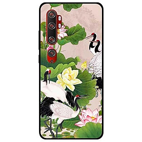Ốp lưng dành cho Xiaomi Mi Note 10 - Mi Note 10 Pro - mẫu Sen Và Hạcc