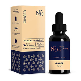 Tinh Dầu Thiên Nhiên Nano Gừng 100ML
