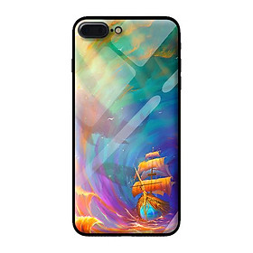 Ốp kính cường lực cho iPhone 8 Plus mẫu cảnh 314 - Hàng chính hãng
