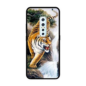 Ốp Lưng in cho Vivo V17 Pro Mẫu Nền Hổ Mẫu 2 - Hàng Chính Hãng