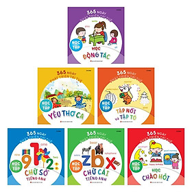 365 Ngày Phát Triển Trí Tuệ - Học Tập (Bộ 6 Cuốn) - Bản Quyền