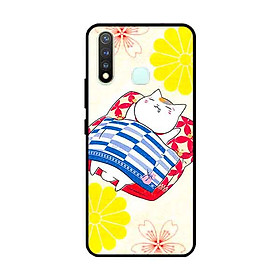Ốp Lưng in cho Vivo Vivo Y19 /U3 /Y5s /U20 Mẫu Mèo May Mắn 1 - Hàng Chính Hãng