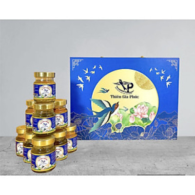 Yến chưng Thiên Gia Phúc 25% Yến (Hộp 10 hũ)