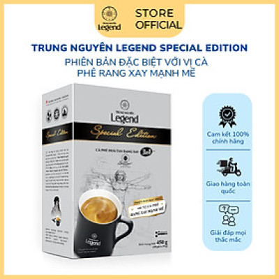 Cà Phê Trung Nguyên Legend Special Edition – Hộp 18 Gói – Cà Phê Hòa Tan Đậm Đà