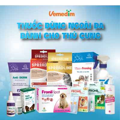 Vemedim Strychnal B1 dùng cho gà đá chống suy nhược, kích thích thần kinh, chai 10ml