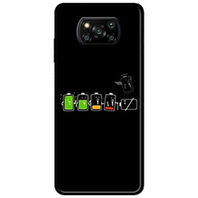 Ốp lưng dành cho Xiaomi Poco X3 mẫu Cạn Pin