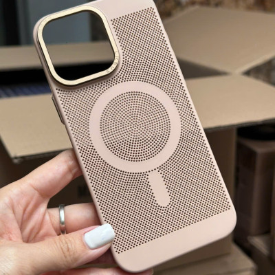 Ốp lưng lưới tản nhiệt dành cho iPhone 16 Pro , 16 Pro Max hỗ trợ sạc không dây hiệu Likgus - Hàng chính hãng