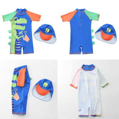 Đồ bơi bé liền thân xinh xắn nhiều mẫu kèm nón bơi