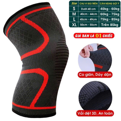 Bó Gối Chống tuột Thể Thao(KO ĐAI) Tránh Chấn Thương Băng Bảo Vệ Đầu Gối Tập Gym,YoGa,Chơi Bóng Đá Cầu Lông Bóng Chuyền Bóng Rổ,...