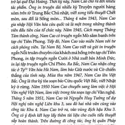 Sách - Tủ Sách Văn Học Trong Nhà Trường - Truyện Ngắn Nam Cao (Tái Bản 2025)