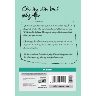 Sách - Cửu Âm Chân Kinh Tiếng Hàn - MCBooks