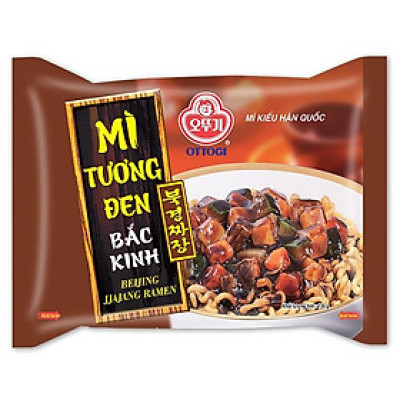 Combo 2 gói Mì Tương Đen Bắc Kinh Ottogi 135G (VN)
