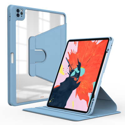 Bao da Wiwu Waltz Rotative Case Dành cho Ipad Thiết kế Xoay 360 Độ, Có Khe Gắn Bút, Thiết Kế Lưng Nhựa Cứng Cáp - Hàng Chính Hãng 