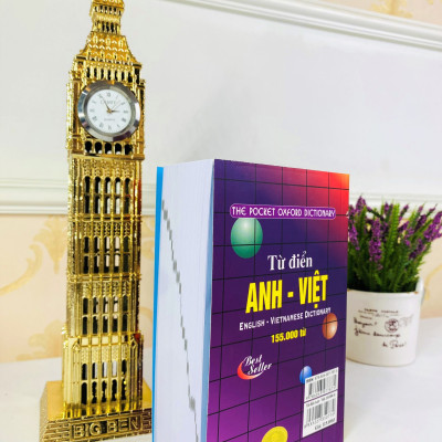 Sách - Từ điển Anh - Việt 155.000 từ (tím hộp B155) - ndbooks