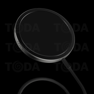 Đế Sạc Không Dây Từ Tính 15W cho iPhone / Samsung / Airpods 1,2,3 / Airpods Pro 1,2 (Màu Trắng) - Hàng Chính Hãng