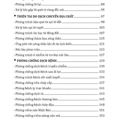 Phòng Chống Thiên Tai Và Dịch Bệnh - Vietnambook