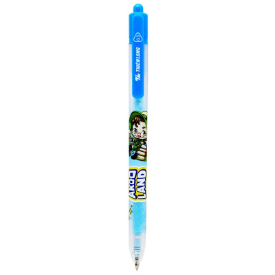 Bút Gel 0.5 mm - Nhân Vật Akooland Tahi - Thiên Long - GEL-074/AK - Mực Xanh