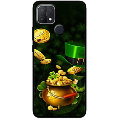 Ốp lưng cho Oppo A15 - A15s - A35 4G - A17 - A17K - A57 4G - A94 5G - A95 5G - Đồng Tiền May Mắn - Hàng Chính Hãng