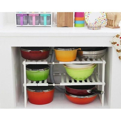 Sỉ KỆ ĐỂ XOONG NỒI GẦM BẾP THÔNG MINH TIỆN LỢI 