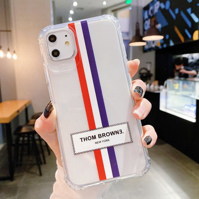 Ốp lưng trong suốt chống sốc cho iPhone 11 Pro Max hiệu Likgus Thom Browne (bảo vệ toàn diện, chất liệu cao cấp, thiết kế thời trang) - hàng nhập khẩu