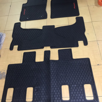 Thảm sàn, lót sàn cao su 3D không mùi Cao cấp dành cho xe Toyota Rush