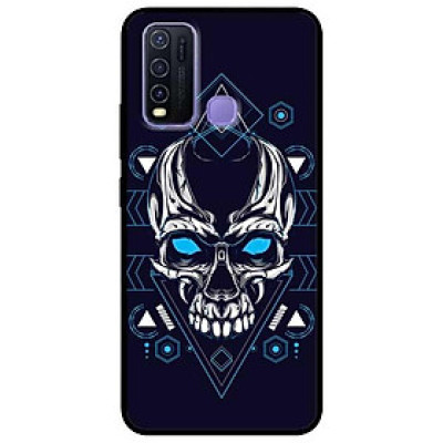 Ốp lưng dành cho Vivo Y30 - Y30i - Y50 mẫu Đầu Lâu Mắt Xanh