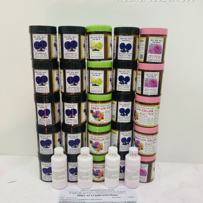 Gói thuốc Bột Nhuộm Hoa Tươi nhập khẩu PREMIUM nhuộm trên 250 cành hoa, 1 gói pha 1.5L màu Công Nghệ Israel cải tiến Thế Hệ Mới