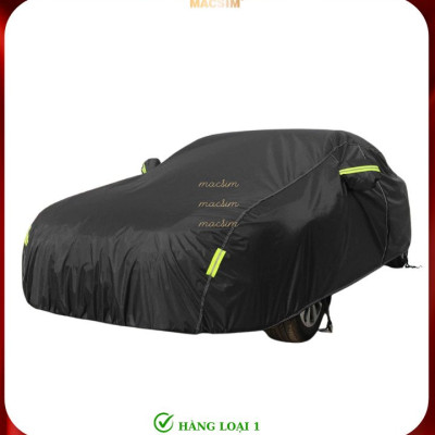 Bạt phủ ô tô Mercedes GLC nhãn hiệu Macsim sử dụng trong nhà và ngoài trời chất liệu Polyester - màu đen