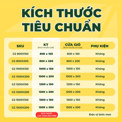 Lưới Lọc Bụi, Ngăn Bụi Bẩn Và Côn Trùng, Dễ Dàng Vệ Sinh, Chính Hãng ASIA GREEN ( Giá bao gồm VAT)