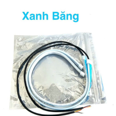Đèn Mí Audi Xi Nhan Chạy Đuổi Cho Xe Máy & Ô Tô - Combo 2 Dây Led DC 12V Dài 60cm, Hiệu Ứng Demi