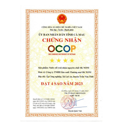 Nước cốt trái nhàu SK Noni Juice Premium 750ml