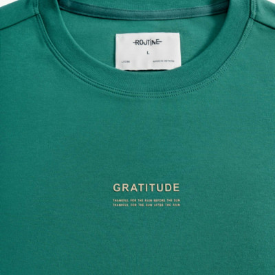 Áo Thun Nam ROUTINE Tay Ngắn Cotton Polyester In Hình Form Loose - 10S24TSS002 | LASTORE MENSWEAR