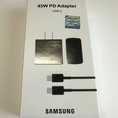 Bộ dây & củ sạc nhanh Samsung 45W Type-C cho Galaxy Note10 Plus, S20 Ultra và các dòng điện thoại khác – Hàng Chính hãng