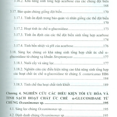 Hoạt Chất Ức Chế Α-Glucosidase Từ Vi Sinh Vật Ứng Dụng Trong Hỗ Trợ Điều Trị Bệnh Đái Tháo Đường Type 2 (Bộ Sách Chuyên Khảo Ứng Dụng Và Phát Triển Công Nghê Cao) (Bìa Cứng)  