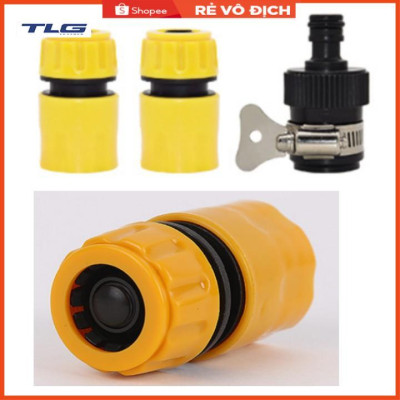 Bộ dây vòi xịt nước rửa xe, tưới cây . tăng áp 3 lần, loại 20m 206318 đầu đồng,cút,nối đen+ tặng đai