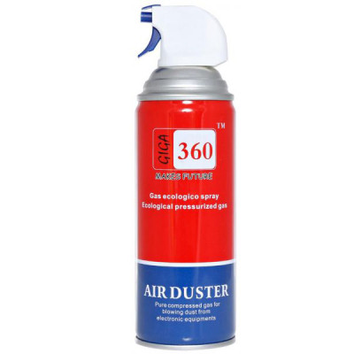 Bình xịt vệ sinh máy ảnh, bàn phím, bo mạch máy tính 450ML- Bình xịt khí nén đa năng dùng cho máy quay, ống kính, điện thoại DRU - Hàng Chính Hãng