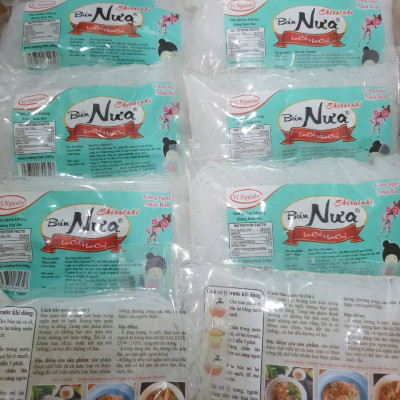 Combo 8 Gói Bún Nưa Vị Nguyên Das Keto 240g