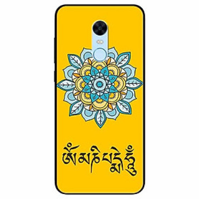 Ốp lưng in cho Redmi 5 Mẫu Om Mani Padme Hum