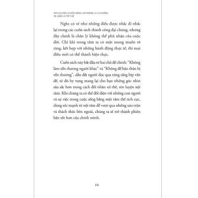 Sách - Nói Chuyện Là Bản Năng, Giữ Miệng Là Tu Dưỡng, Im Lặng Là Trí Tuệ - Tập 2 - 1980 Books