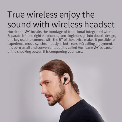 Tai nghe Bluedio Hi True Wireless Bluetooth 5.0 T âm thanh nổi,có MIC