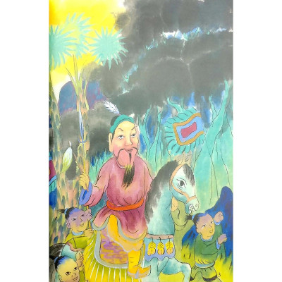 Sách - Sự Tích Dưa Hấu - Tranh Truyện Dân Gian Việt Nam - NXB Kim Đồng