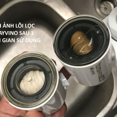 Combo 2 lõi lọc nước Nhật Bản Torayvino MKC.2000B - Uống trực tiếp tại vòi - 2000 Lít - Hàng chính hãng