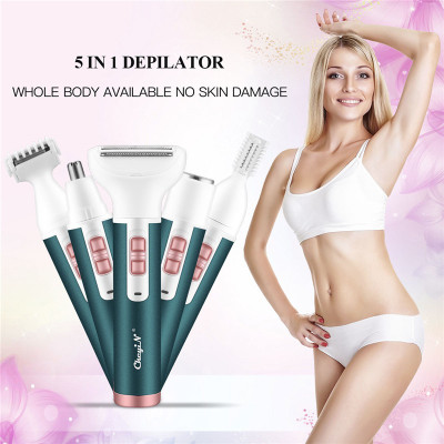 Máy cạo tỉa lông Bikini Nam Nữ Thiết kế đầu chữ T chuyên dụng – Hai đầu cạo tỉa linh hoạt – Có phụ kiện đầu chải bảo vệ da